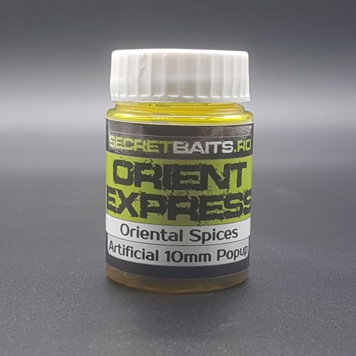 Secret Baits Artificial Popup 10mm Orient Express Flavour - Green (verde)