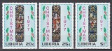 Liberia 1977 - Crăciun - Vitralii, MNH