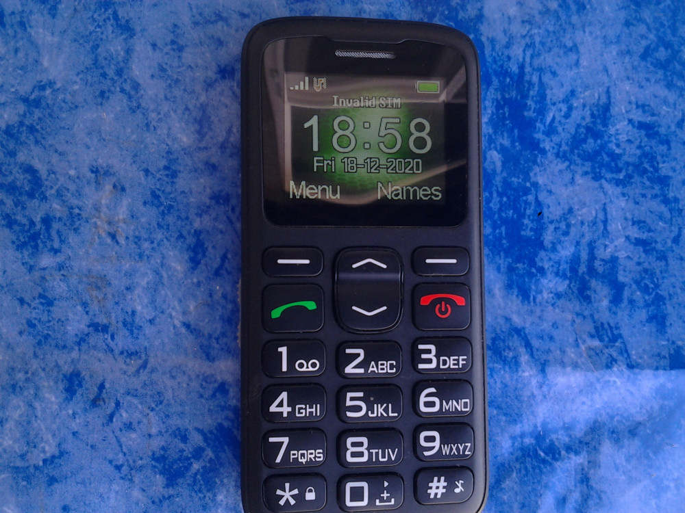 Telefon mobil Seniori, Taste Mari, Buton SOS, Meniu simplu, Alta culoare,  Neblocat | Okazii.ro
