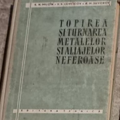 L. Militin, V. Lovcicov, A. Suvorov - Topirea si Turnarea Metalelor si Aliajelor Neferoase