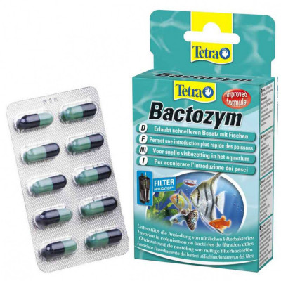 TetraAqua Bactozym 10 capsule foto