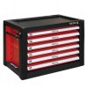 Dulap Scule Profesional Yato, 6 Sertare, 690x465x535mm, Blocare Centrala, Rulmenti, Blat Durabil