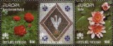 Vatican 1999 - Europa, flori, serie neuzata
