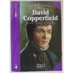 DAVID COPPERFIELD by CHARLES DICKENS , adapted by M.Q. MITCHELL and MARILENI MALKOGIANNI , LEVEL 4 , TOP READERS , 2014, LIPSA CD *