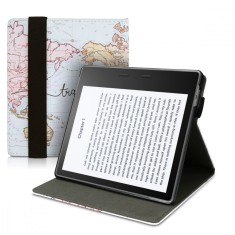 Husa pentru Kindle Kindle Oasis 10, Piele ecologica, Multicolor, kwmobile, 49418.01 foto