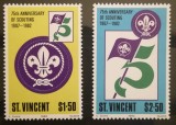 BC31, ST.Vincent 1982, serie cercetasi, 75 de ani