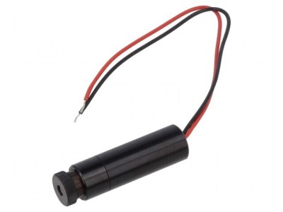 Modul Laser Punct Roșu 635nm 24VDC foto