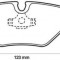 Placute frana spate Bmw Seria 3 (E46), 02.1998-04.2005, marca SRLine S70-1087
