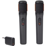 Set microfoane JBL Partybox, Digital, Wireless, 2.4GHz, Negru