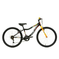 Bicicleta Copii DHS Plasma - 24 Inch, Negru Ultimate FactoryBikes