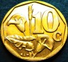 Moneda 10 CENTI - AFRICA de SUD, anul 1997 * cod 30 = UNC