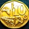 Moneda 10 CENTI - AFRICA de SUD, anul 1997 * cod 30 = UNC