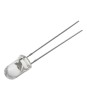 LED 5mm violet (lavender) 2.8-3.6V 5.4lm 15&deg; Parte frontala convex, Optosupply