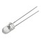 LED 5mm violet (lavender) 2.8-3.6V 5.4lm 15&deg; Parte frontala convex