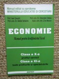 ECONOMIE - Cl. a X -a Profil Servicii, Cl. a XI -a - Ioan Cavachi - 2002, 184p