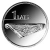 Letonia 1 Lats 2013 - Kokle - instrument muzical, Cupru-nichel, KM-142 UNC !!!, Europa