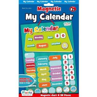 Calendarul meu magnetic, 20x26 cm Fiesta Crafts FCT-2399 foto