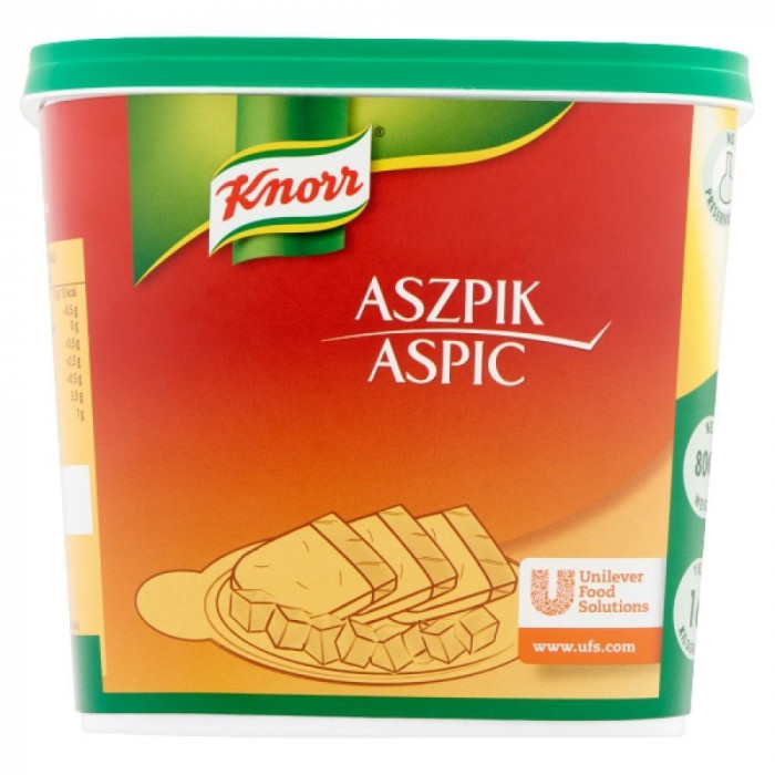 Aspic de Porc, Knorr, 800 g, Gelatina de Porc, Knorr Aspic de Porc, Knorr Aspic Gelatina, Gelatina Knorr, Gelatina pentru Aspic