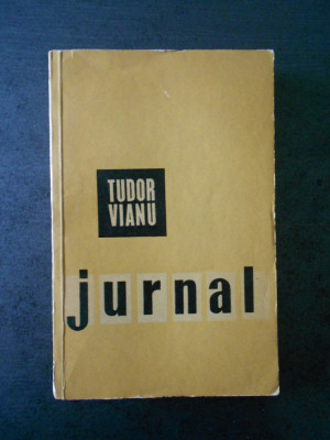 TUDOR VIANU - JURNAL foto