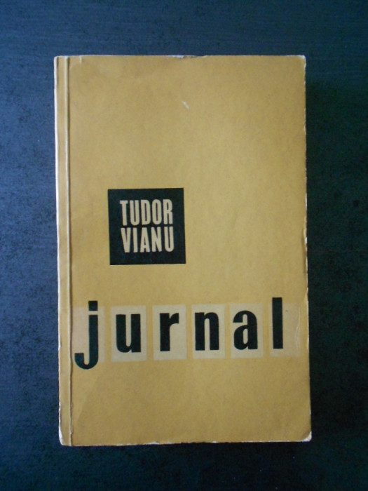 TUDOR VIANU - JURNAL