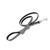 Cumpara ieftin Lesa pentru animale de companie cu papion, caini si pisici, negru/alb, 120 cm Negru I Alb Lesa, Oem