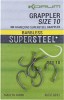 Carlige KORUM Supersteel Grappler Hooks Barbless, Nr.6, 10buc/pac