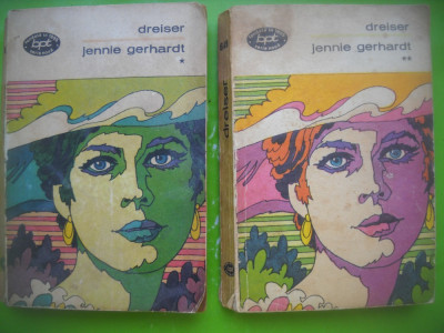 HOPCT JENNIE GERHARD /DREISER -2 VOL BPT 1971 -574 PAGINI foto