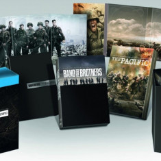 SuperBox bluray Band of Brothers (Camarazi de razboi) + The Pacific