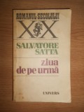 Salvatore Satta - Ziua de pe urma