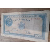 Romania 5000 lei 1944 15 dec