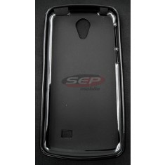 Toc plastic siliconat Apple iPhone 6 / 6S NEGRU