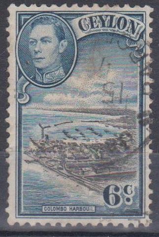 CEYLON, 1938, stampilat (G1)