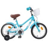 vidaXL Bicicletă pentru Copii 12 Inci pentru 2-4 ani Albastru deschis 42009577