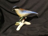 Decor / Vintage / Colectie - Bibelou pasare din portelan romanesc model deosebit !