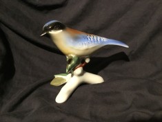 Decor / Vintage / Colectie - Bibelou pasare din portelan romanesc model deosebit !