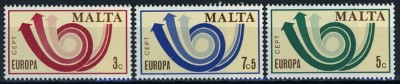 Malta 1973 - Europa 3v.neuzat,perfecta stare(z) foto