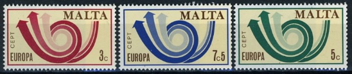 Malta 1973 - Europa 3v.neuzat,perfecta stare(z)