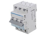 &Icirc;ntrerupător de supracurent HAGER 230/400VAC, 6A, 3 poli, 6kA