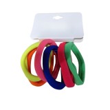 Cumpara ieftin Set elastice par copii 6 piese diametru 6.5 cm accesorii par colorate pentru codite si impletituri