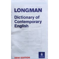 Dictionary Of Contemporary English - Colectiv , E63