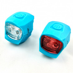 Set 2 lampi far si stop S90 2 led, culoare albastru deschis PB Cod:L250