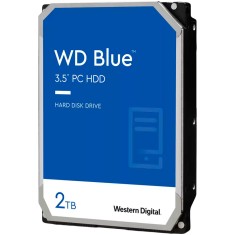 HDD Desktop WD Blue 2TB CMR, 3.5, 64MB, 5400 RPM, SATA &quot;WD20EARZ&quot;