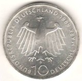 SV * Germania 10 MARK 1989 D * ARGINT, Europa