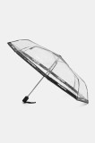 Karl Lagerfeld umbrela K/ESSENTIAL culoarea alb, A1W50058