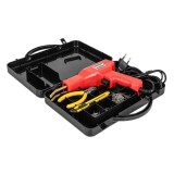 Aparat de sudura pentru plastic cu capse 200 bucati AMiO, pentru repararea elementelor auto din plastic ale caroseriei si interiorului