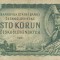 CEHOSLOVACIA 100 korun 1961 VF!!!