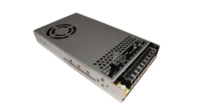 GLP MFS-320-24-HC, GLP: Sursă de alimentare capsulată 24V/13.4A/321.6W, PFC, Uin = 85-305VAC / 120-430VDC, Capac pentru terminal foto