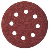 Klingspor PS 22 K set - Set foi abrazive rotunde 125 mm granulatie 80 8 gauri 5 bucati