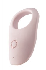 Inel de Penis Bibi 10 Moduri Vibratii Silicon USB Roz foto