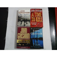 JOHN GRISHAM - THE FIRM / THE CLIENT / THE LITIGATORS / A TIME TO KILL